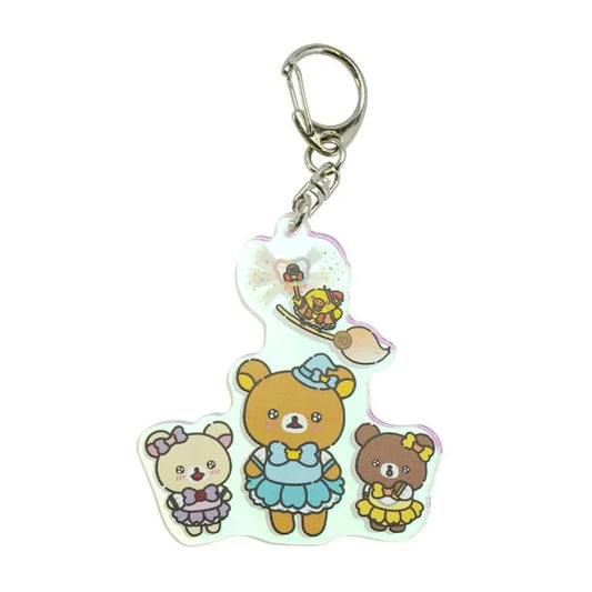 LIMITED "Rilakkuma Makumaku Miracle Wonderland" Acrylic Keychain