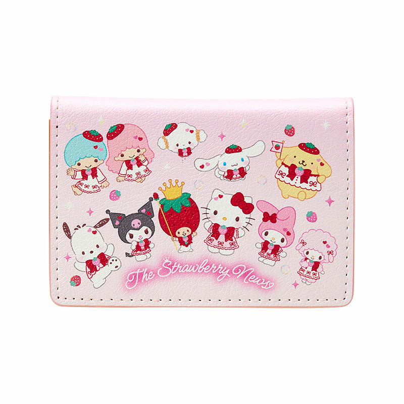 "Strawberry News 700 Celebration Party" Business Card Case