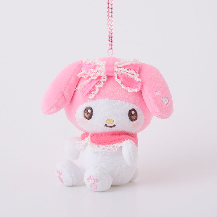[MY MELODY] "Sanrio Hey, you! Over Here! Munyugurumi" Plush Keychain