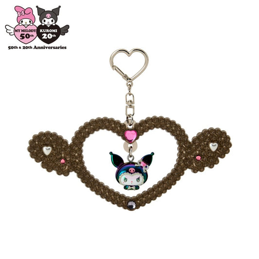 [KUROMI] "My Melody & Kuromi Rabbit" Keychain