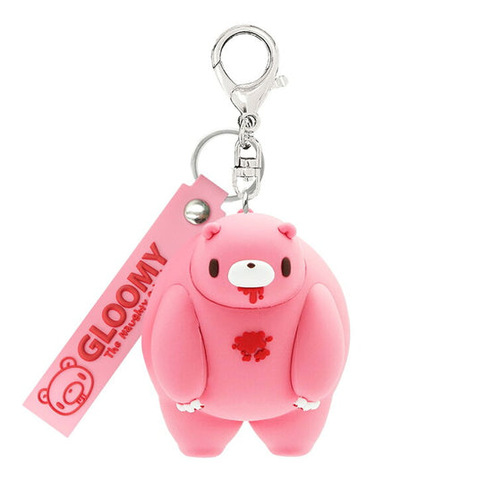 [PINK] "GLOOMY The Naughty Grizzly" Chubby Figure Keychain