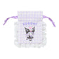 [KUROMI] "Sanrio DREAMY SWEETS GHOST HOUSE" Mini Drawstring Bag