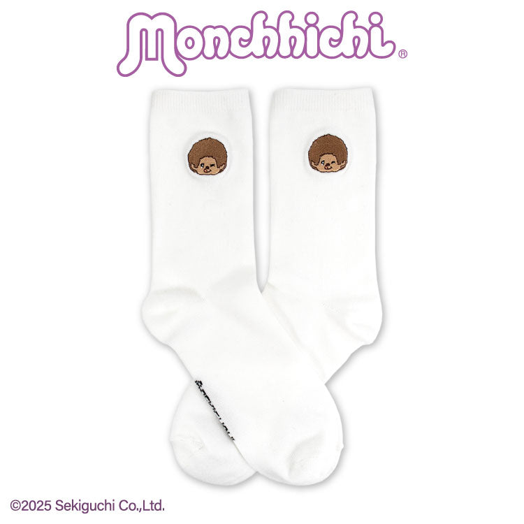 "Pastel Monchhichi" Crew Socks