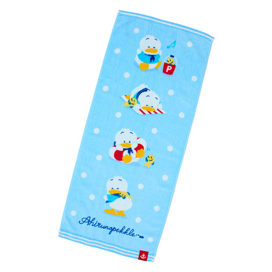 "Sanrio Pekkle & Pitch Summer Days" Face Towel