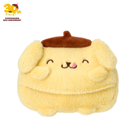 "Pompompurin Full & Happy Pudding" Character Shaped Tissue Pouch