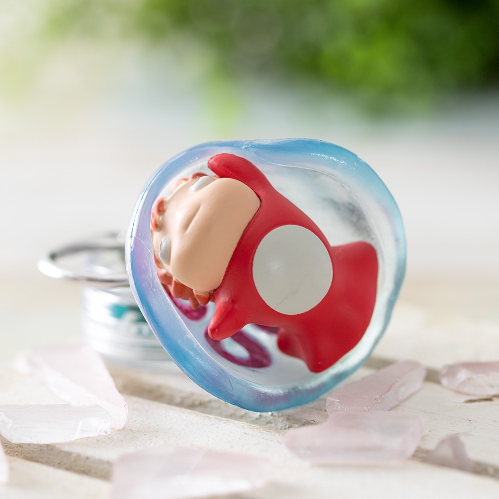 [JELLYFISH] "Ponyo on the Cliff" Keychain