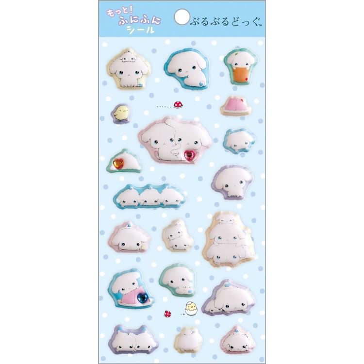 [BURBURU DOG] "San-x Universe" Funifuni Sticker Sheet