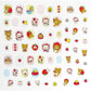 [RILAKKUMA / PINK] "San-x" Nail Stickers