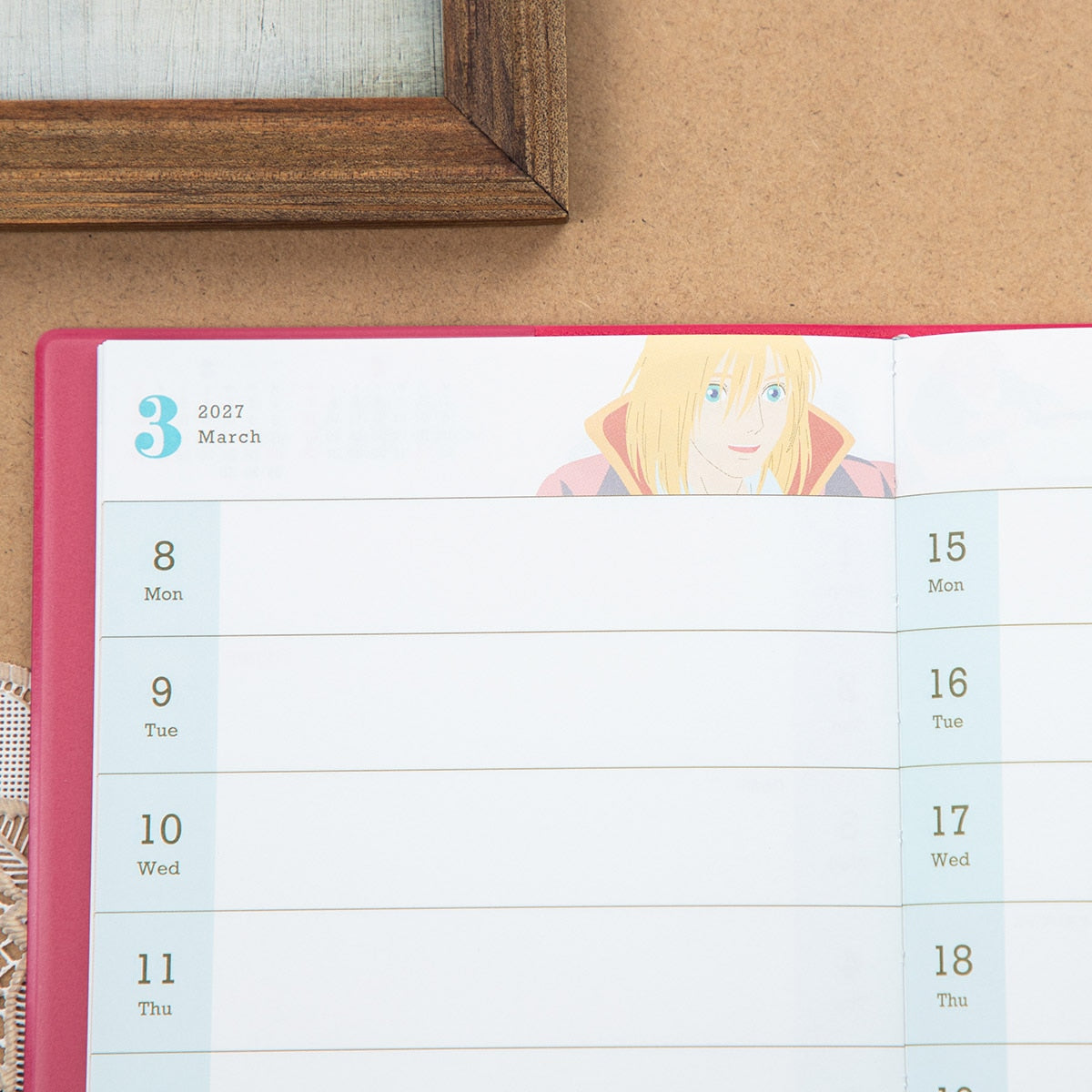 [HOWL'S MOVING CASTLE] "Studio Ghibli" 2027 Planner