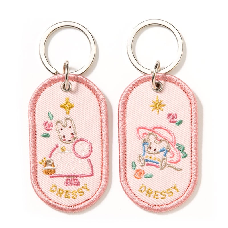 [MARRON CREAM] "Sanrio 2/8b Pair" Keychain