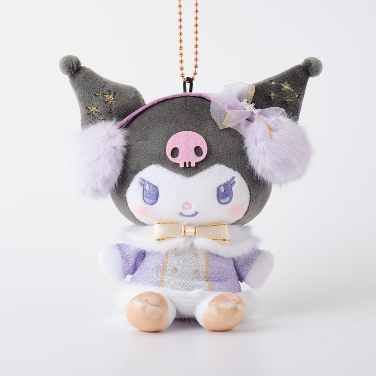 [KUROMI] "Sanrio Snow Fantasy 2" Plush Keychain