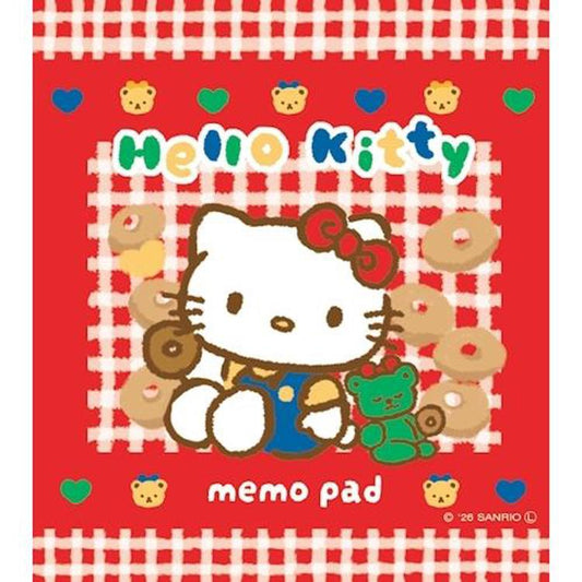 [HELLO KITTY] "Sanrio Oyatsu Snack Party" Memo Pad