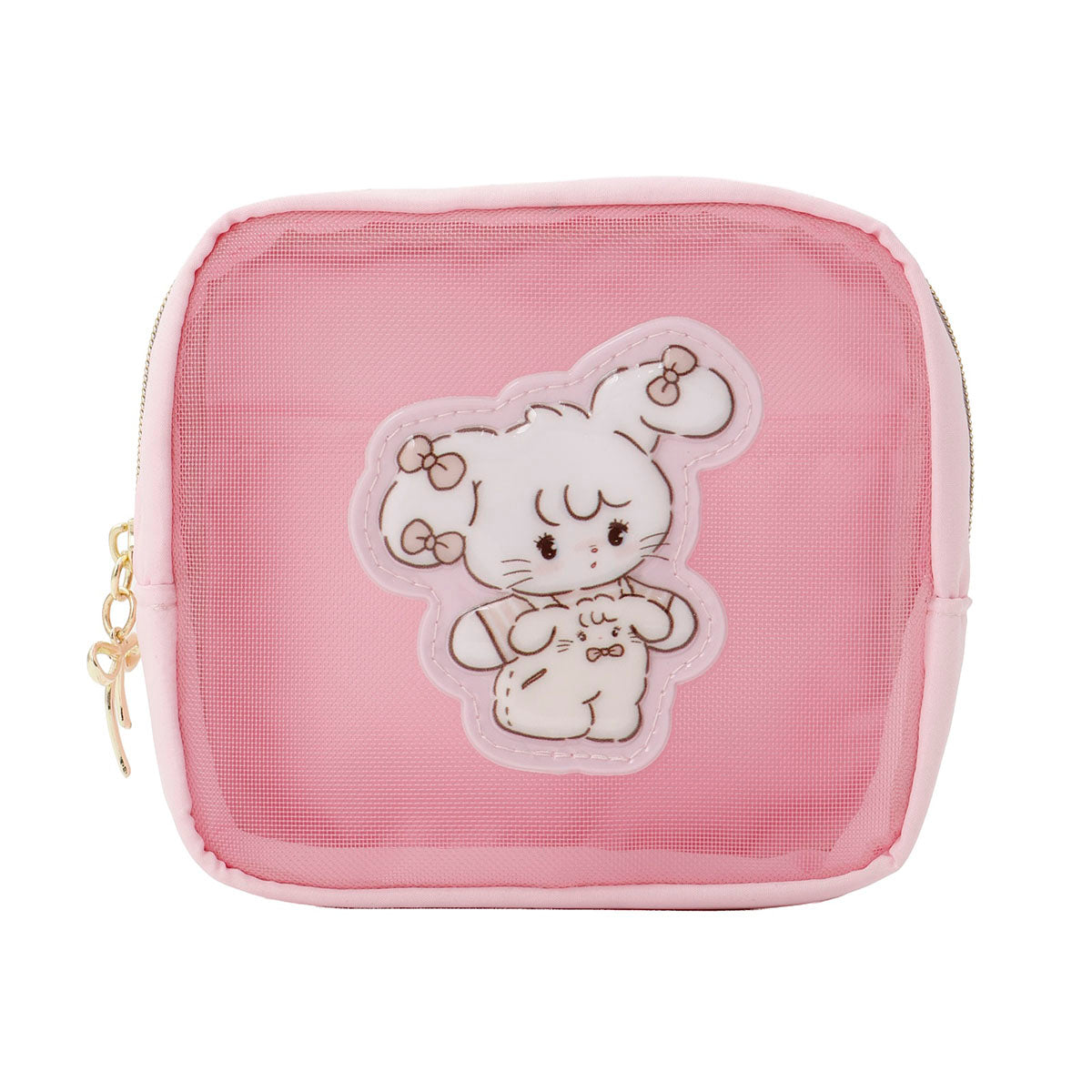 [CAMMY] "Mikko Illustrations" Pukkuri Applique Pouch