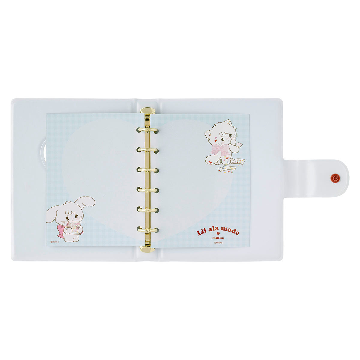 [GINGHAM] "Mikko Illustrations" Sticker Binder