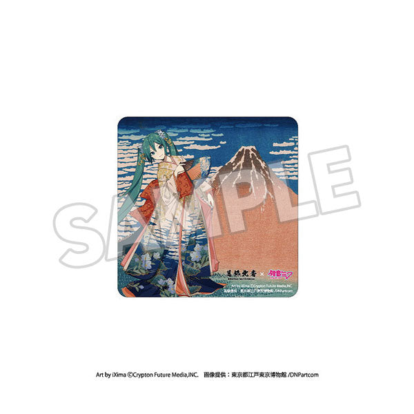 [THIRTY-SIX VIEWS OF MOUNT FUJI FINE WIND, CLEAR MORNING] "Hatsune Miku x Hokusai Katsushika" Car Magnet