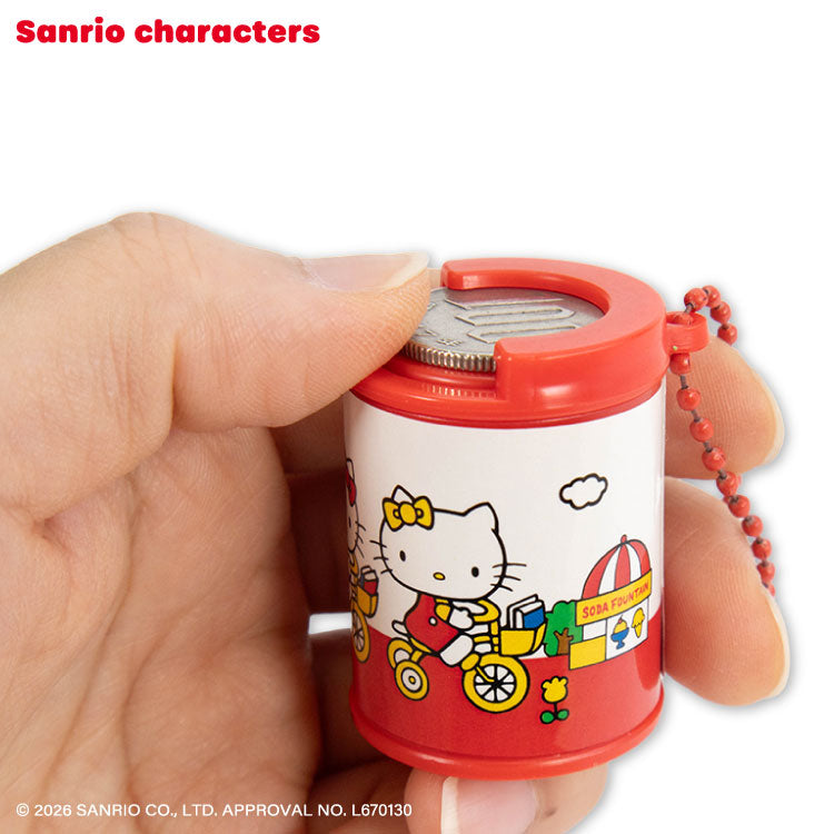 [HELLO KITTY] "THANKYOUMART x Sanrio Retro" Coin Case Keychain