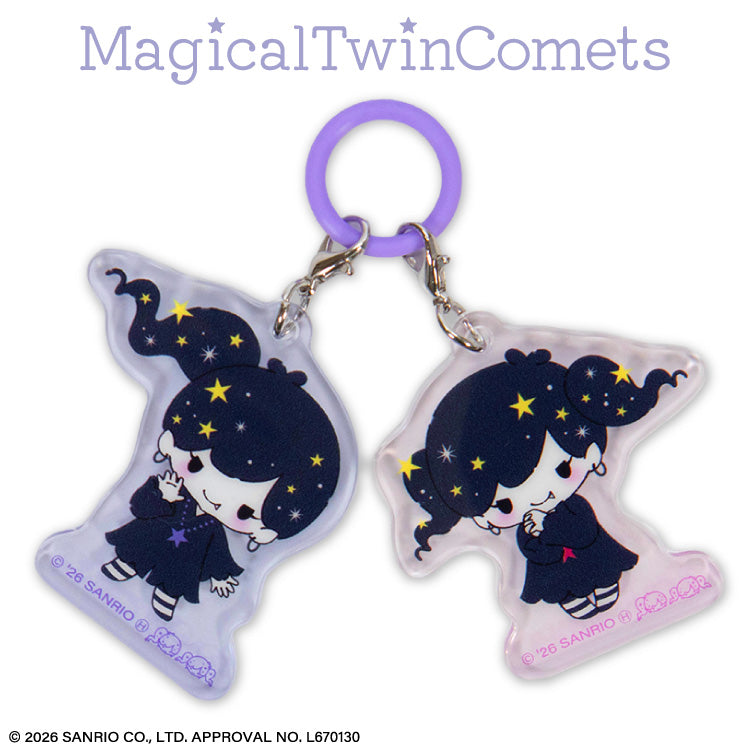 "THANKYOUMART x Magical Twin Comets" Umbrella Mark Keychain