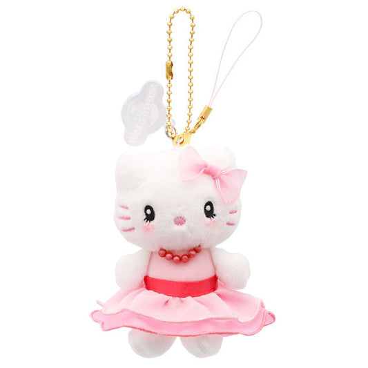 [PINK PEARLS] "USJ Hello Kitty" Plush Keychain