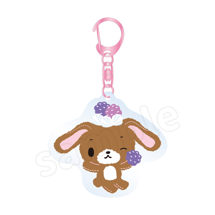 [KUROUSA] "Sugarbunnies Love Sweets" Acrylic Keychain