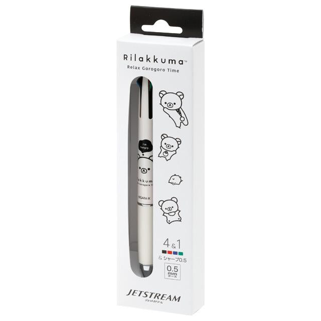 [RILAKKUMA / WHITE] "San-x Jetstream 4&1" Ballpoint Pen