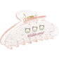 "SAN - X Friends" Glitter Hair Claw - Rosey’s Kawaii Shop
