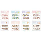 "SAN - X Friends" Mini Hair Clips Set - Rosey’s Kawaii Shop