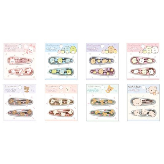 "SAN - X Friends" Mini Hair Clips Set - Rosey’s Kawaii Shop