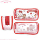 "Sanrio Always There Friend" Clear Pen Case - Rosey’s Kawaii Shop