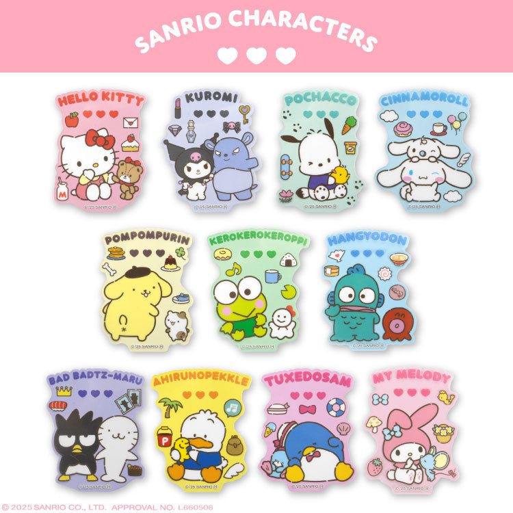 "Sanrio Always There Friend" Clear Sticker - Rosey’s Kawaii Shop