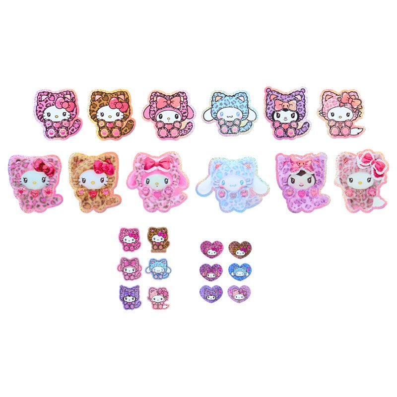 "Sanrio Gal Cat Design Series" Stickers Set - Rosey’s Kawaii Shop