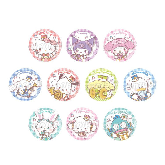 "Sanrio Gingham Parade" Tin Badge Blind Bag - Rosey’s Kawaii Shop
