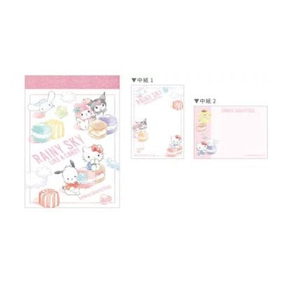 "Sanrio Rainy Sky Like a Candy" Mini Memo - Rosey’s Kawaii Shop