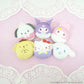 "Sanrio Round Emotion Cushion Keychain" Blind - Rosey’s Kawaii Shop