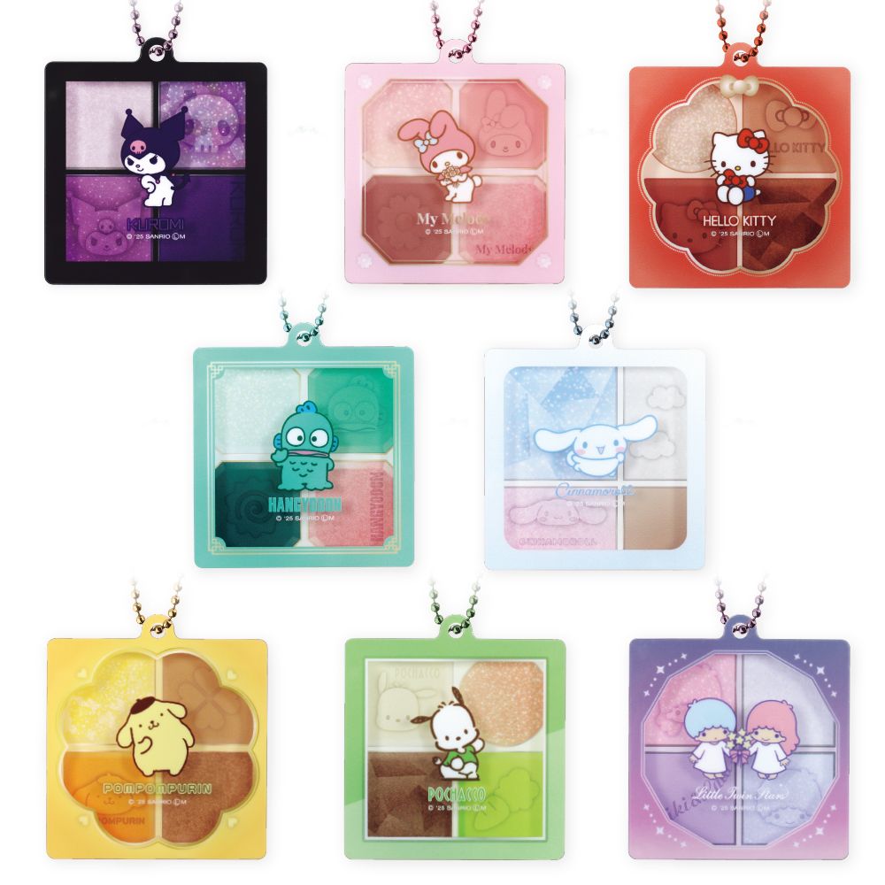 "Sanrio Trading Eye Shadow Style Keychain" Blind Bag - Rosey’s Kawaii Shop