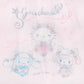 "Sanrio White Cat Ballerina" Drawstring Bag w/ Handle - Rosey’s Kawaii Shop