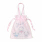 "Sanrio White Cat Ballerina" Drawstring Bag w/ Handle - Rosey’s Kawaii Shop