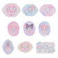 "Sanrio White Frill" Sticker Set - Rosey’s Kawaii Shop