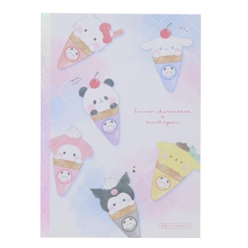 "Sanrio x Mochipanda" B5 Notebook - Rosey’s Kawaii Shop