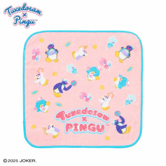 [SCATTERED] "Tuxedo Sam x Pingu" Mini Towel - Rosey’s Kawaii Shop