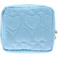 [CINNAMOROLL / BLUE CHERRY] "Sanrio Strawberry & Cherry Cake" Quilted Pouch