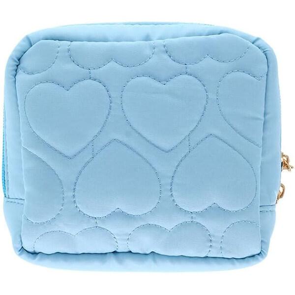 [CINNAMOROLL / BLUE CHERRY] "Sanrio Strawberry & Cherry Cake" Quilted Pouch