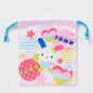 [SHAPES] "Usahana" Mini Drawstring Bag - Rosey’s Kawaii Shop