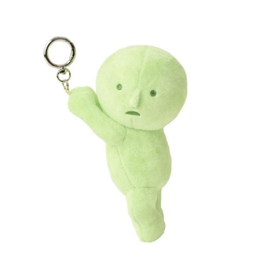 [SIDE STAND] "Smiski Hanging On!" Plush Keychain - Rosey’s Kawaii Shop