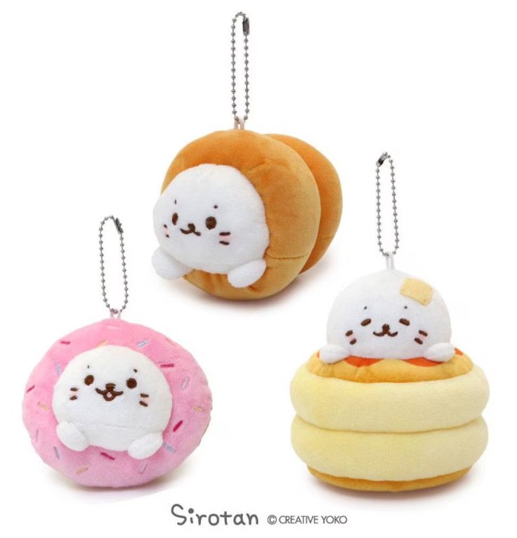 "Sirotan Sweets" Plush Keychain - Rosey’s Kawaii Shop
