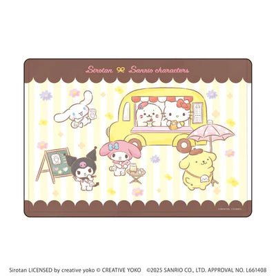 "Sirotan x Sanrio Cafe" Chara Clear Case - Rosey’s Kawaii Shop