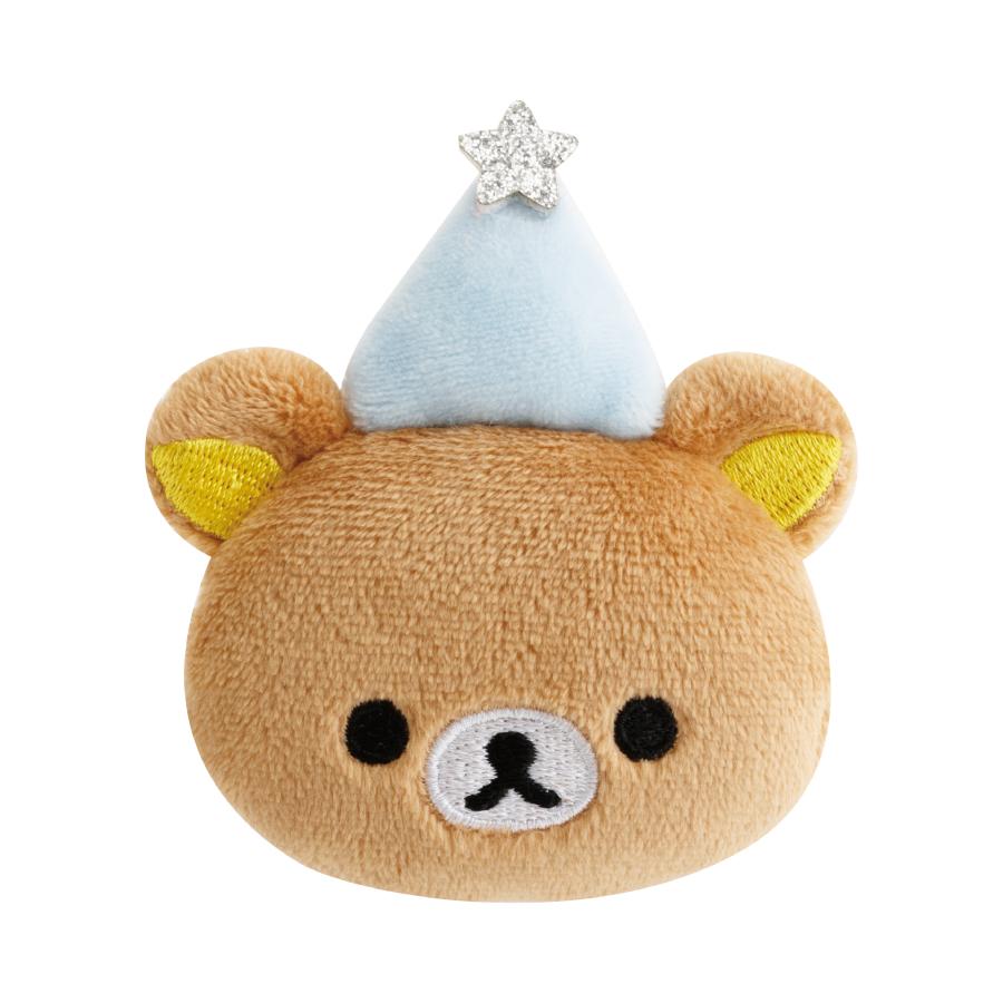 [SKYTREE RILAKKUMA / Tokyo Skytree Town Solamachi] LIMITED "Rilakkuma Store Manager" Plush Badge - Rosey’s Kawaii Shop