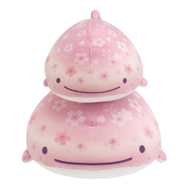 [SMALL / SAKURA JINBESAN] LIMITED "Jinbesan 10th Anniversary" Mochi Plush - Rosey’s Kawaii Shop