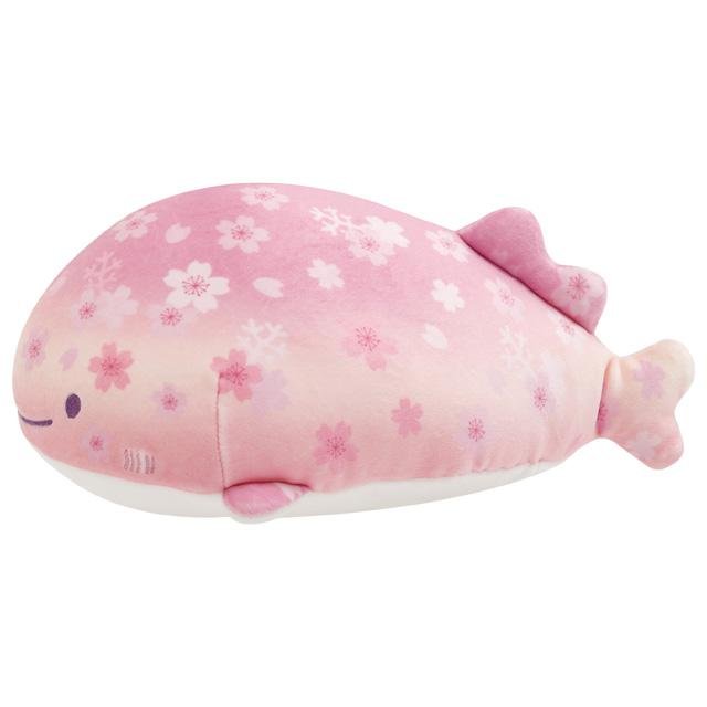 [SMALL / SAKURA JINBESAN] LIMITED "Jinbesan 10th Anniversary" Mochi Plush - Rosey’s Kawaii Shop