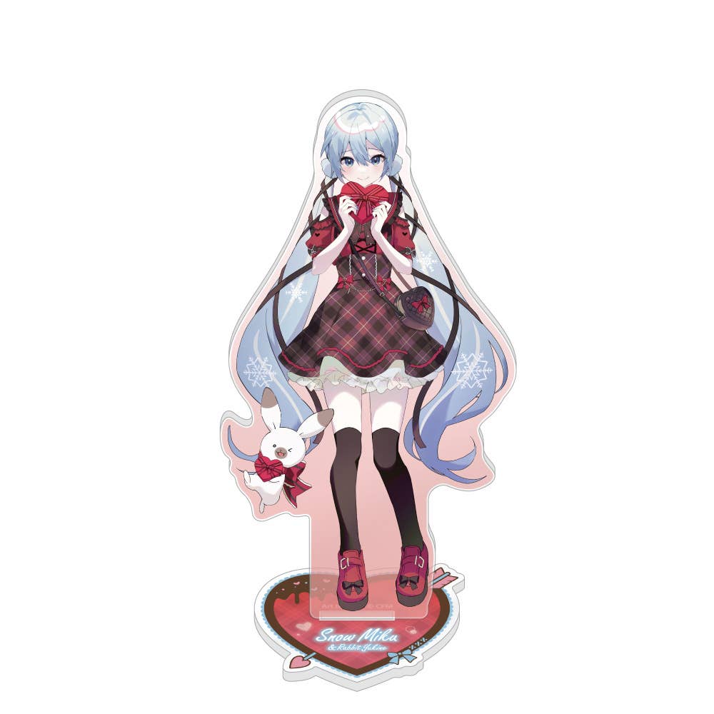 "Snow Miku x Don Quijote: Valentine's Day" Acrylic Stand - Rosey’s Kawaii Shop