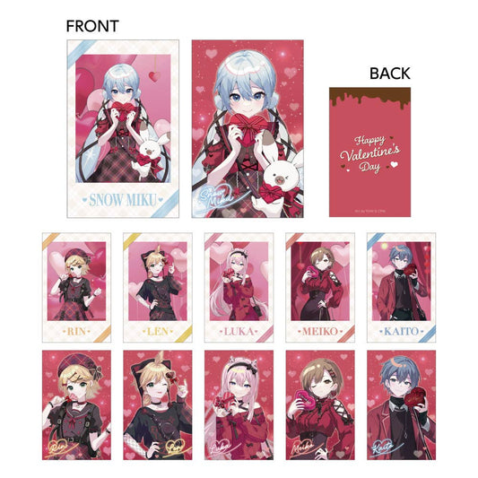 "Snow Miku x Don Quijote: Valentine's Day Photo Style Card" Blind Bag - Rosey’s Kawaii Shop